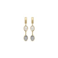 Orecchini Aquaforte Donna in Argento Quarzo idrotermale H4180701